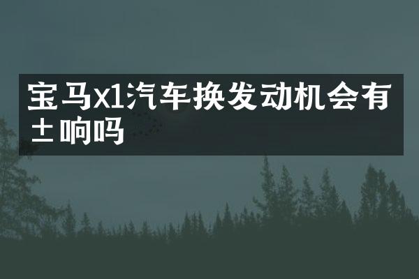 宝马x1汽车换发动机会有影响吗