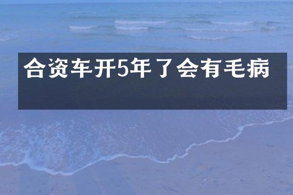 合资车开5年了会有毛病吗