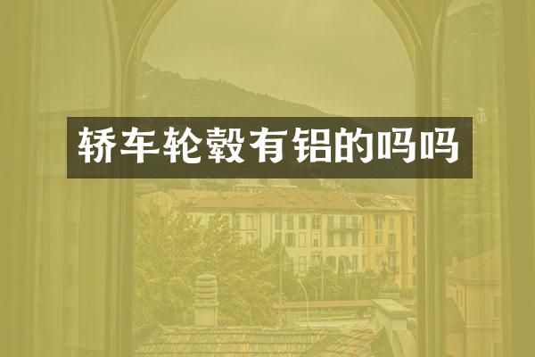 轿车轮毂有铝的吗吗