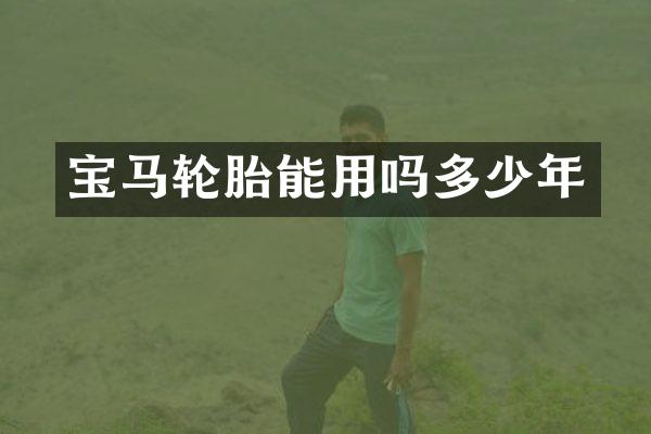 宝马轮胎能用吗多少年