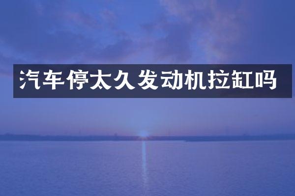 汽车停太久发动机拉缸吗