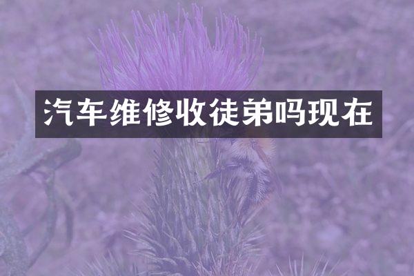 汽车维修收徒弟吗现在