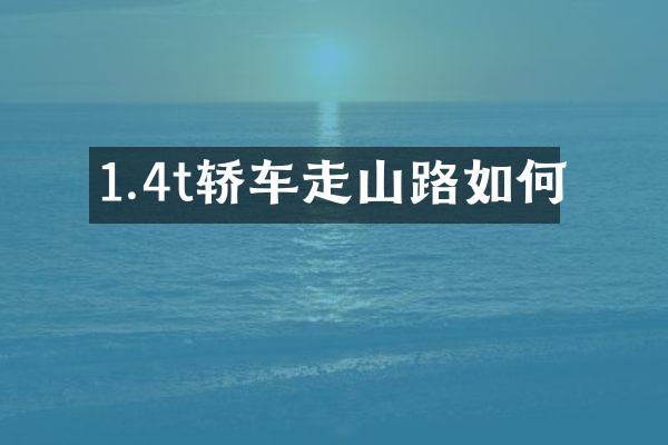 1.4t轿车走山路如何
