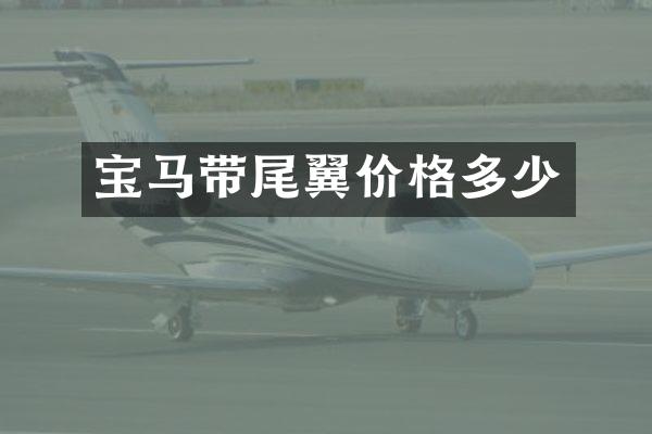 宝马带尾翼价格多少