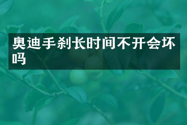 奥迪手刹长时间不开会坏吗