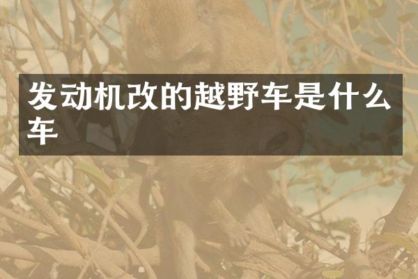 发动机改的越野车是什么车