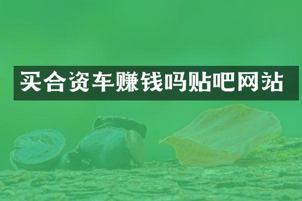 买合资车赚钱吗贴吧网站