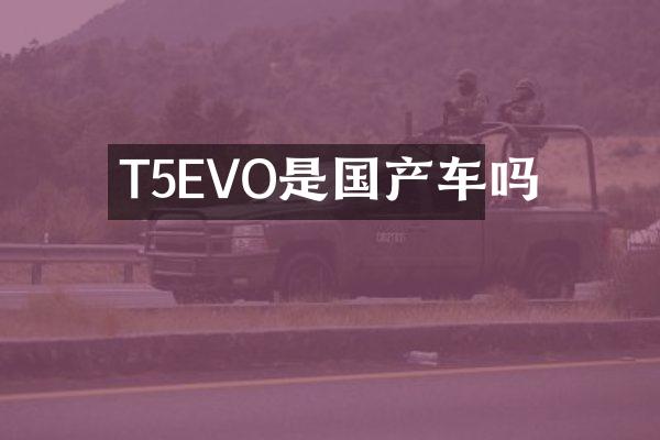 T5EVO是国产车吗