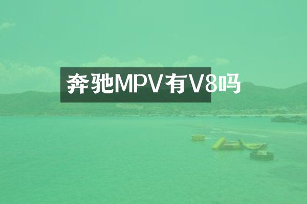 奔驰MPV有V8吗