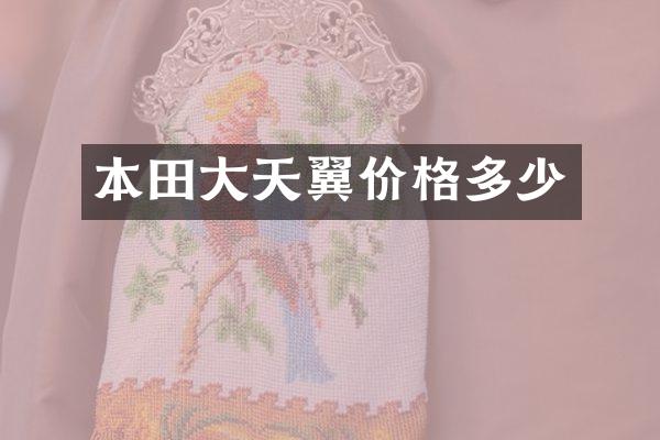 本田大天翼价格多少