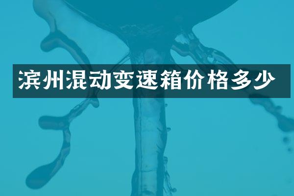 滨州混动变速箱价格多少