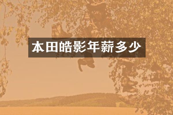本田皓影年薪多少
