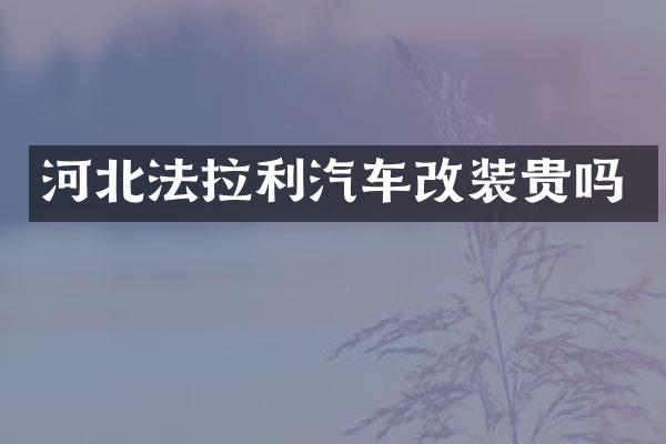 河北法拉利汽车改装贵吗