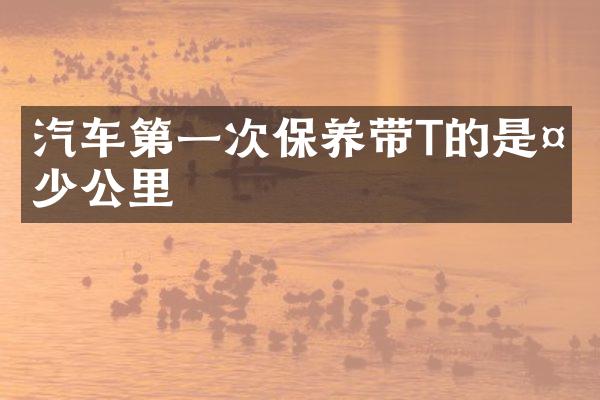 汽车第一次保养带T的是多少公里