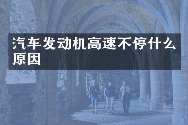 汽车发动机高速不停什么原因