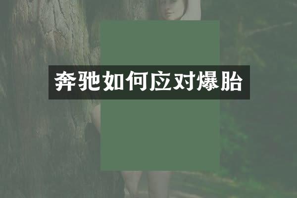 奔驰如何应对爆胎