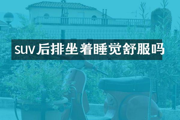 suv后排坐着睡觉舒服吗