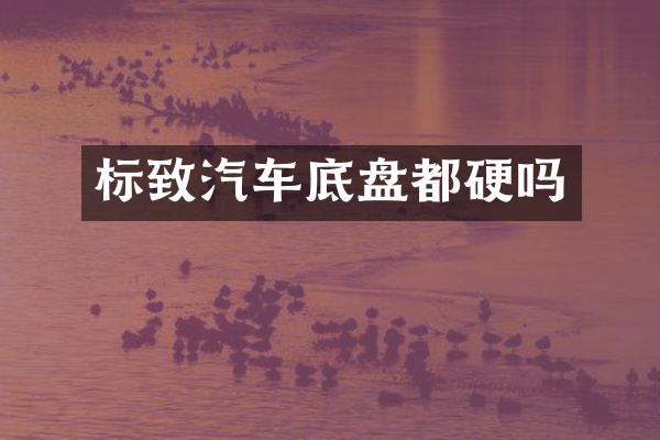 标致汽车底盘都硬吗