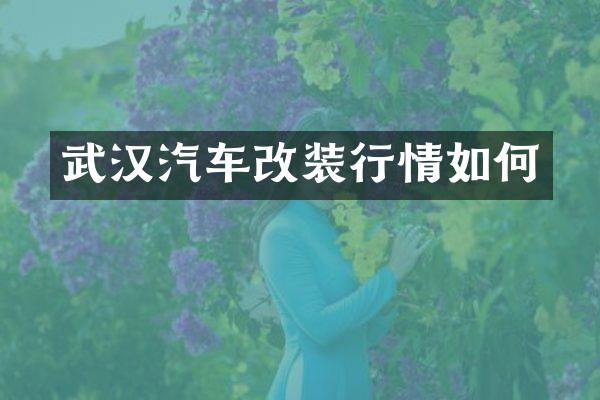 武汉汽车改装行情如何