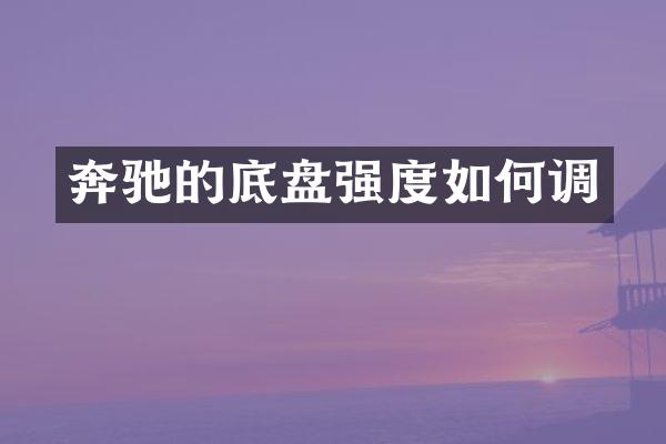 奔驰的底盘强度如何调