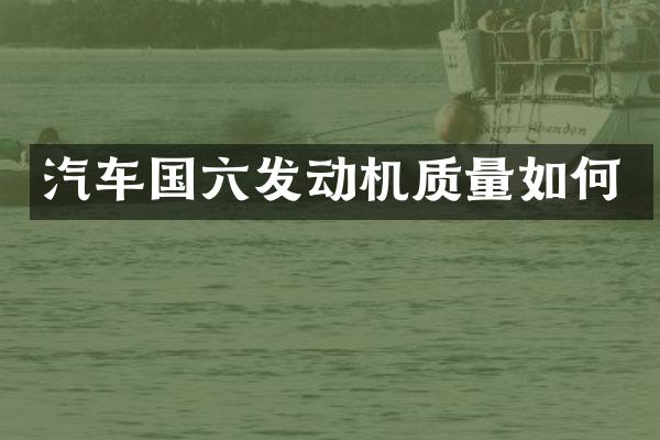 汽车国六发动机质量如何