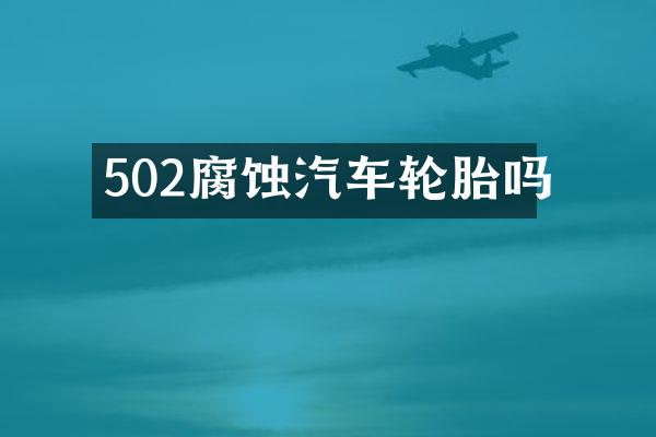 502腐蚀汽车轮胎吗