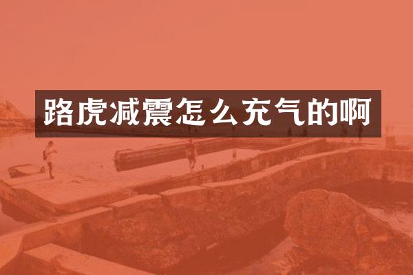 路虎减震怎么充气的啊