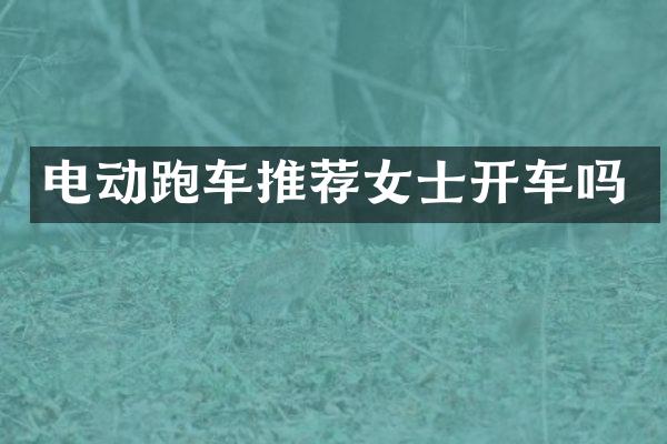 电动跑车推荐女士开车吗