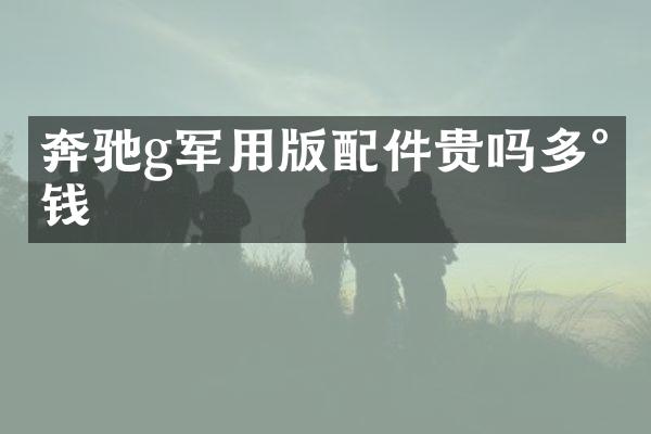 奔驰g军用版配件贵吗多少钱