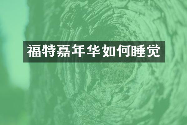 福特嘉年华如何睡觉
