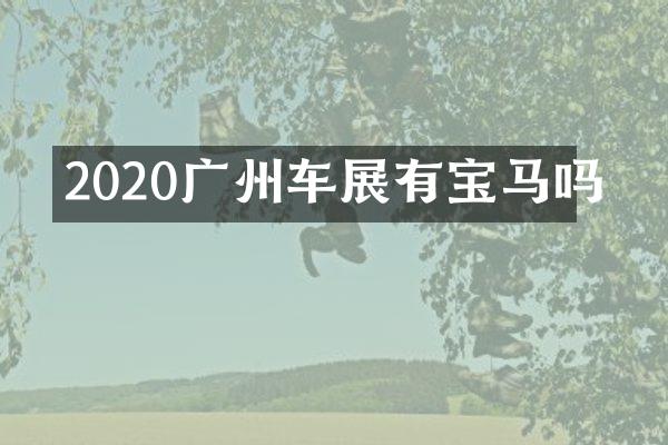 2020广州车展有宝马吗
