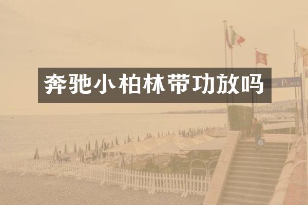 奔驰小柏林带功放吗