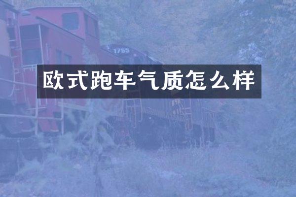 欧式跑车气质怎么样