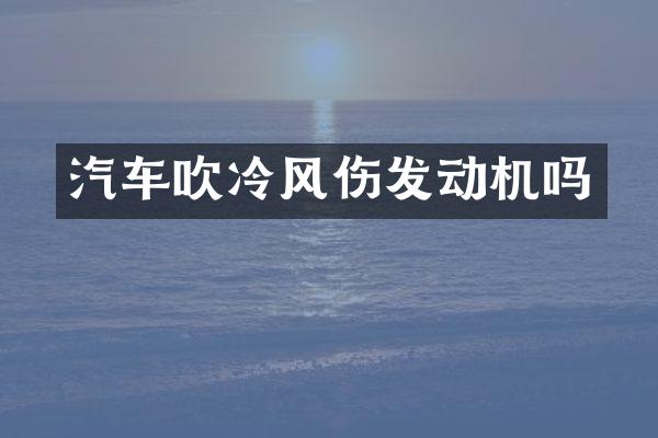 汽车吹冷风伤发动机吗