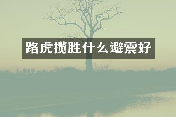 路虎揽胜什么避震好