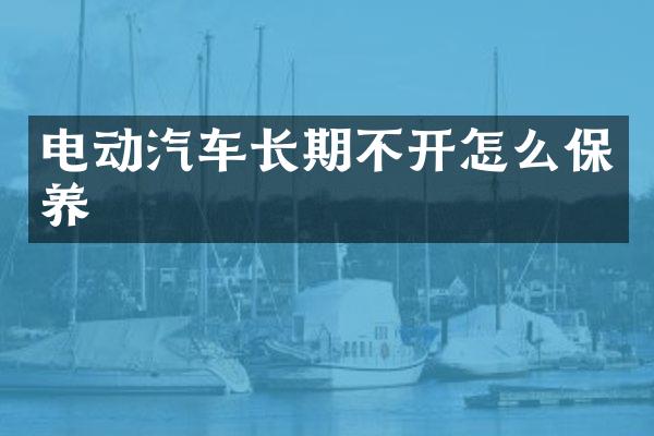 电动汽车长期不开怎么保养