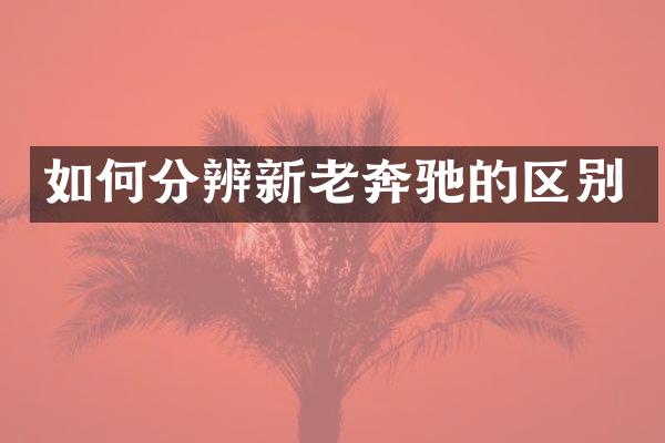 如何分辨新老奔驰的区别