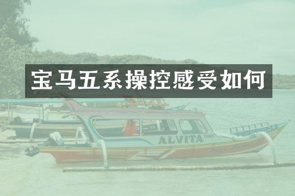宝马五系操控感受如何