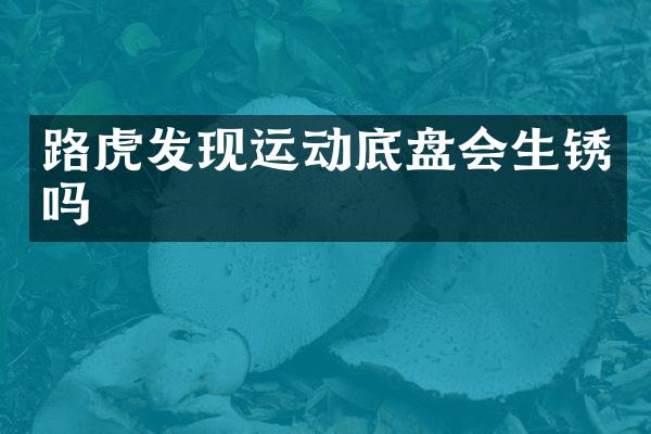 路虎发现运动底盘会生锈吗