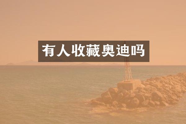 有人收藏奥迪吗