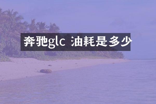 奔驰glc 油耗是多少
