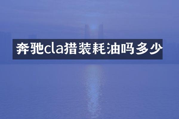 奔驰cla猎装耗油吗多少