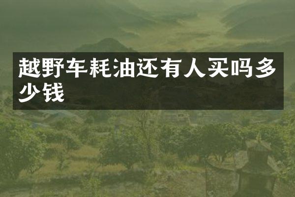 越野车耗油还有人买吗多少钱