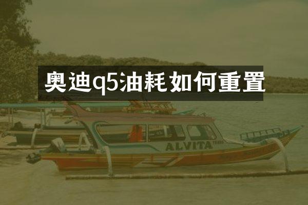 奥迪q5油耗如何重置
