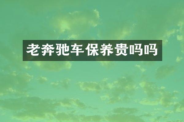 老奔驰车保养贵吗吗