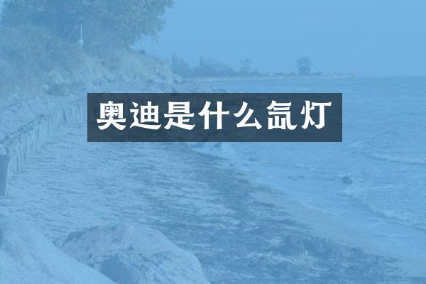 奥迪是什么氙灯