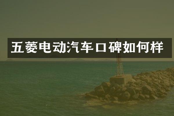 五菱电动汽车口碑如何样