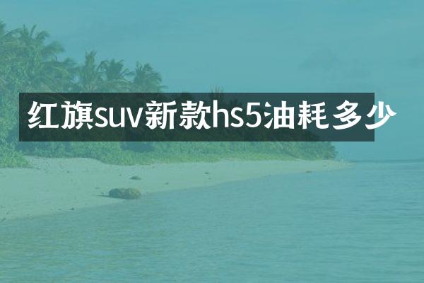 红旗suv新款hs5油耗多少