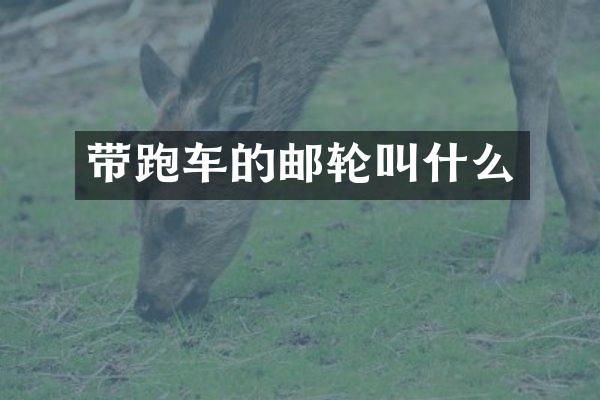 带跑车的邮轮叫什么