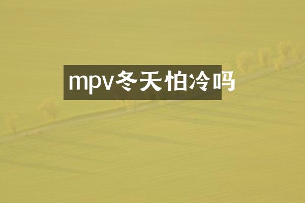 mpv冬天怕冷吗